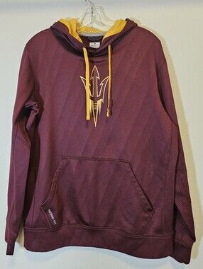 Nike Men's Arizona Sundevils Hoodie with Yellow Accents